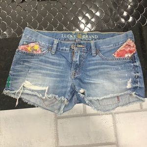 Lucky brand denim shorts
